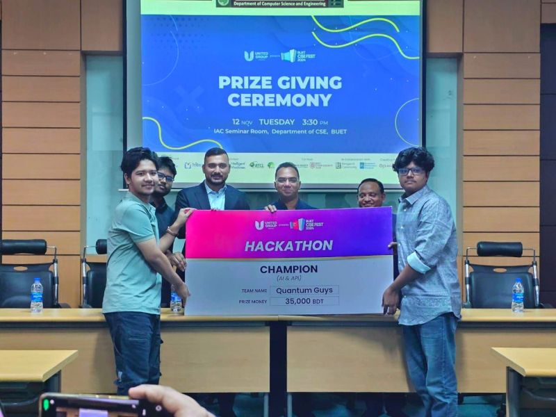 BUET CSE Fest Hackathon 2024 - Group photo