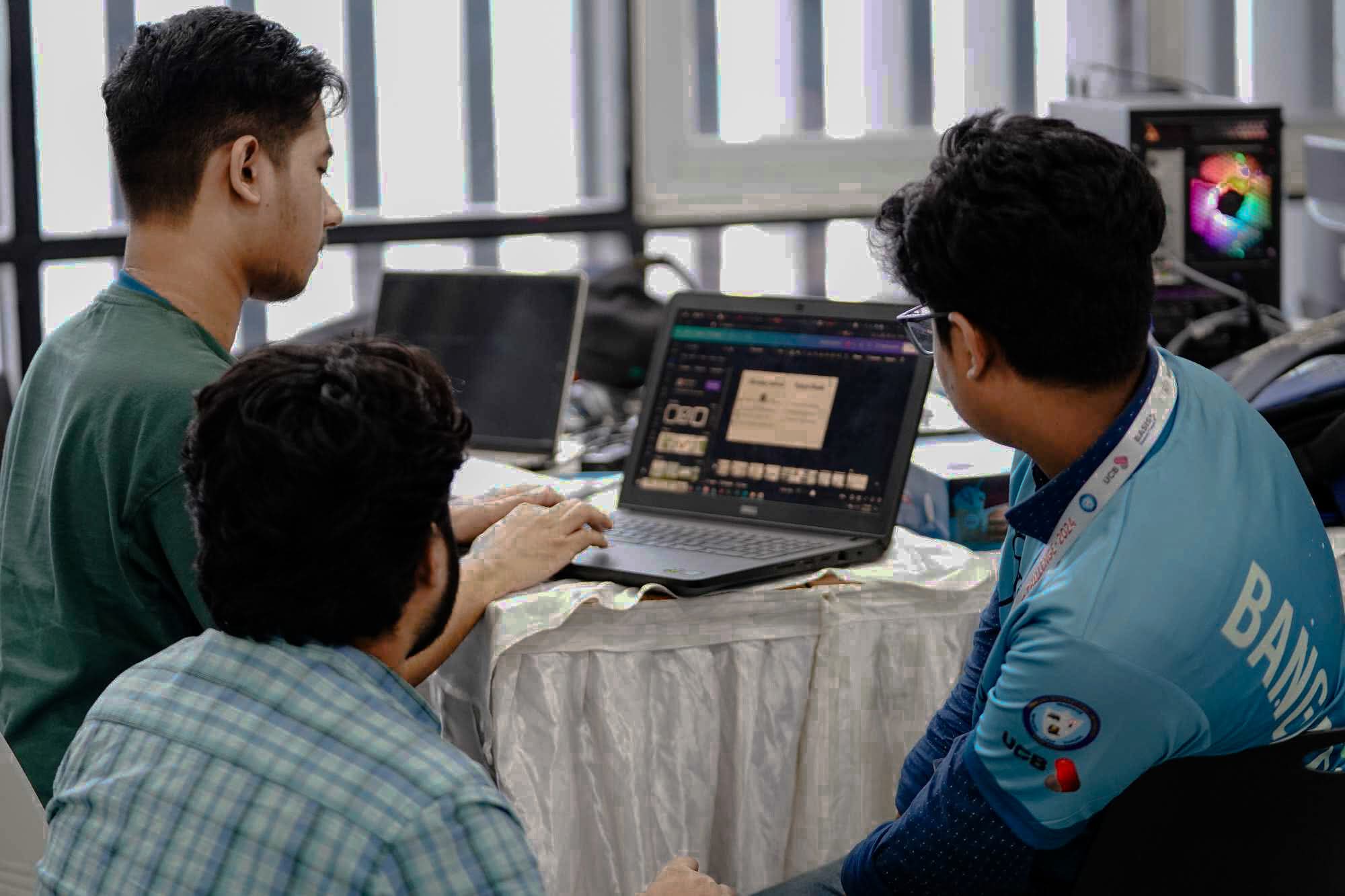 NASA Space Apps 2024 - Candid moment